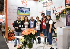 The team of Naranjo Roses from Ecuador.